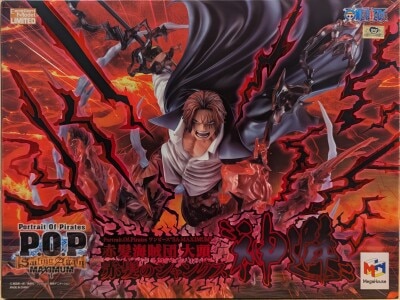 MegaHouse POP SA-MAXIMUM Red-Haired Pirates Captain Red-Haired Shanks -God's Escape-