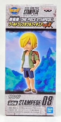 BANDAI SPIRITS WCF One Piece vol.2 Movie Version ONE PIECE STAMPEDE 08 Sanji imagen 1