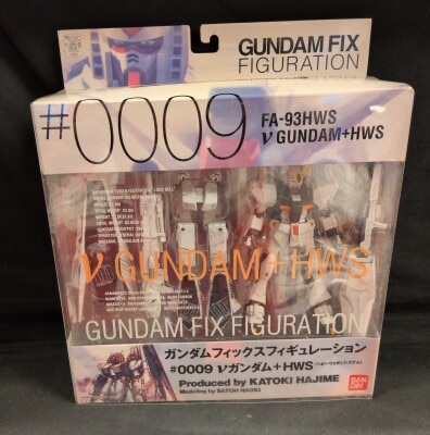 Bandai GFF Mobile Suit Gundam: Char's Counterattack ν (Nu) Gundam+ HWS #0009