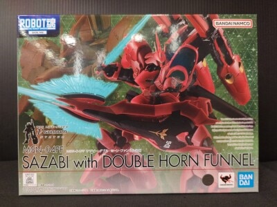 Bandai Spirits - The Robot Spirits<sidems> THE LIFE-SIZED ν (Nu) Gundam STATUE Sazabi Double Horn Funnels SP </sidems>