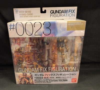 Bandai GFF Mobile Suit Zeta Gundam MSN-00100 Hyakushiki Hyakushiki Kai Mass Production Type and Full Armor #0023