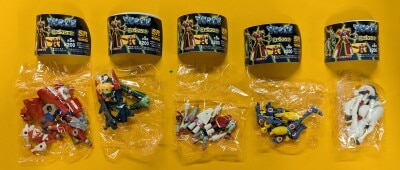 Yujin Magne Robo Collection/SR Complete 5 Piece Set