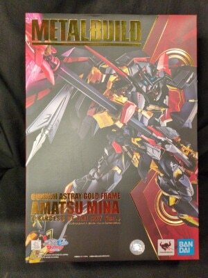 BANDAI SPIRITS METAL BUILD Mobile Suit Gundam SEED ASTRAY Gundam Astray Gold Frame Amatsu Mina (Princess of the Sky Ver.) Bild 1