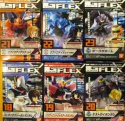 Bandai G-Flex PHASE4 Complete 6 Type Set