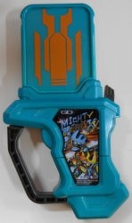 Bandai Gashapon sound rider moth shut 07 Kamen Rider Eguzeido Mighty Brothers XX Gashatto level XVer รูปภาพ 1