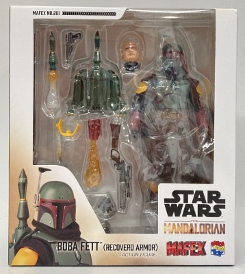 Medicom Toy MAFEX BOBA FETT (RECOVERED ARMOR) 201 gambar 1