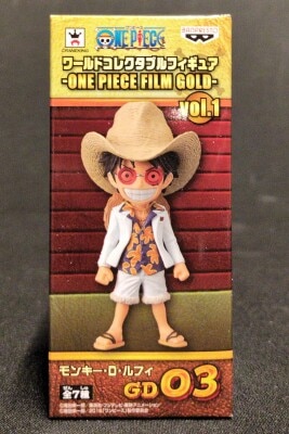 Banpresto WCF One Piece FILM GOLD vol.1 GD03 Monkey D. Luffy