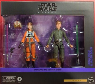 ブラックシリーズ ジェイナ・ソロ&ジェイセン・ソロ 6インチ スター・ウォーズ 新ジェダイの騎士団