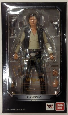 Bandai SH Figuarts Star Wars Han Solo (A NEW HOPE) gambar 1