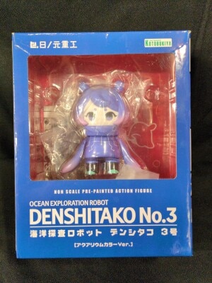 Kotobukiya Ocean Exploration Robot Densitaco No. 3 [Aquarium Color Ver.] PVC