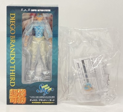 Medicos Super Action Statue JoJo's Bizarre Adventure Bizarre Adventure Diego Brando Third (WF & MEDICOS Exclusive Bonus Included)