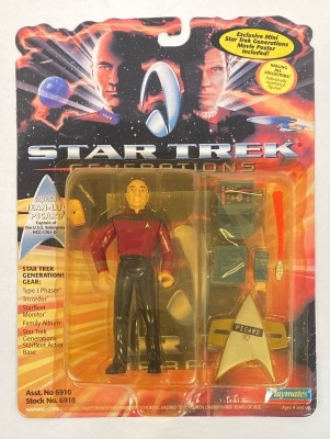 PLAYMATES (ACTION FIGURE) CAPTAIN JEAN LUC PICARD 5 inch imagen 1