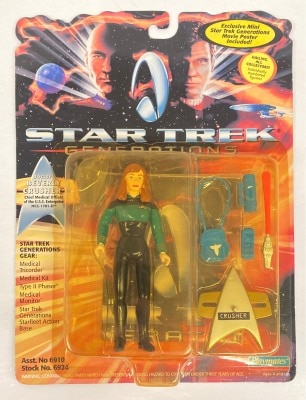 PLAYMATES (ACTION FIGURE) DROCTOR BEVERLY CRUSHER inch รูปภาพ 1