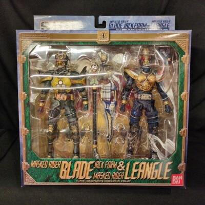 Bandai SIC Kamen Rider Blade Kamen Rider: Blade Jack form& Kamen Rider Lengel 37
