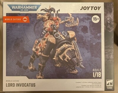 JOYTOY WARHAMMER40000 WORLD EATERS Lord Invocatus