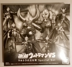 Bandai SHODO Ultraman VS Father of Ultra and mother Special set รูปภาพ 1