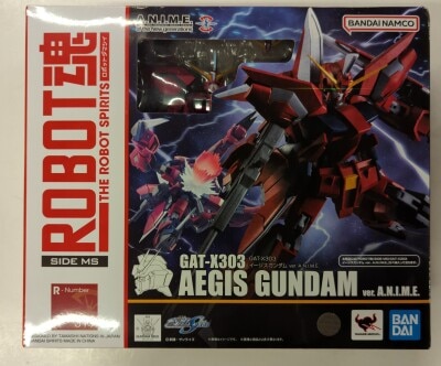 Bandai Spirits - The Robot Spirits<side ms=""> Mobile Suit Gundam SEED GAT-X303 Aegis Gundam ver. ANIME 319 </side>
