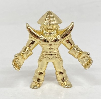 Bandai Die-cast Kinkeshi 7/Kinnikuman The Samurai (Gold-plated ver.)