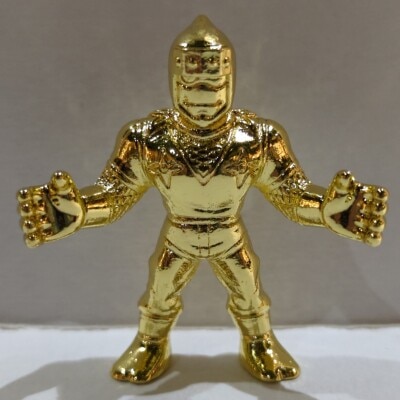 Bandai Diecast Kinkeshi 3 / Kinnikuman The Ninja (Gold Plated Ver.) 7 รูปภาพ 1