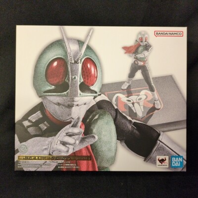 Bandai Spirits SHFiguarts Shinkocchou Seihou Kamen Rider Kamen Rider New No. 1 Glorious Showa Rider Edition (First edition base stand Base Included)