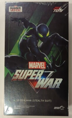 ZD TOYS INFINITE ACTION GAMER VERSE SPIDER MAN / STEALTH SUIT MARVEL SUPER WAR