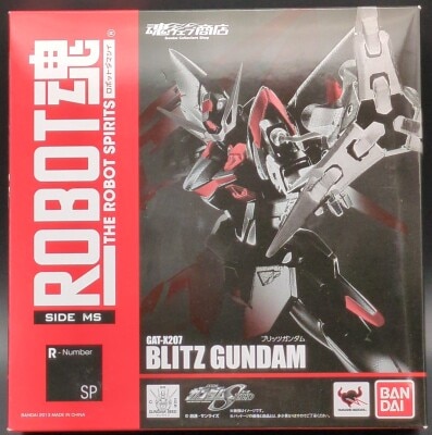Bandai Robot Spirits<side ms=""> Mobile Suit Gundam Seed Blitz Gundam SP </side> hình ảnh 1