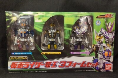 Bandai bike Ando action Kamen Rider Den-O Kamen Rider Den-O 3 form set