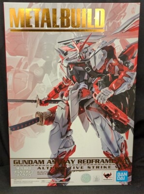 BANDAI SPIRITS METAL BUILD Mobile Suit Gundam SEED Gundam Astray Red Frame Kai (Alternative Strike ver.)
