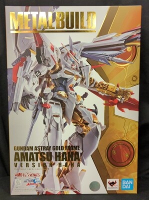 BANDAI SPIRITS METAL BUILD Gundam Astray Gold Frame Tenhana Version Hana