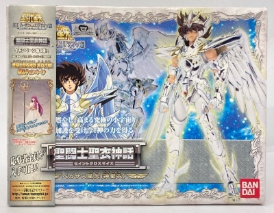 BANDAI Saint Seiya Myth Cloth Masami Kurumada Pegasus Seiya God Cloth/God Cloth gambar 1