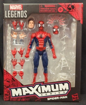 HASBRO MAXIMUM SPIDERMAN 6 inch hình ảnh 1