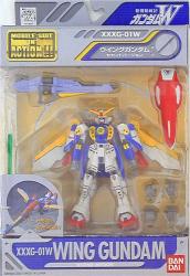 Bandai Mobile Suit (MS) in Action!! /MIA Mobile Suit Gundam Wing Wing Gundam second version
