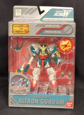 Bandai Mobile Suit (MS) in Action!! Mobile Suit Gundam Wing XXXG-01S2 Altron Gundam image 1