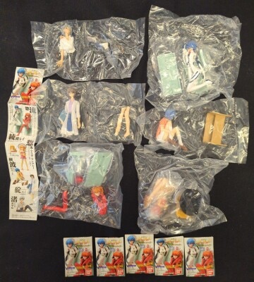 Bandai Yoshiyuki Sadamoto Collection 3/Neon Genesis Evangelion Complete 6 Type Set รูปภาพ 1