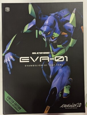MediCom Toy - Real Action Heroes - NEO EVANGELION New Movie Version : Ha Evangelion Unit-01 First edition with parts RAH597