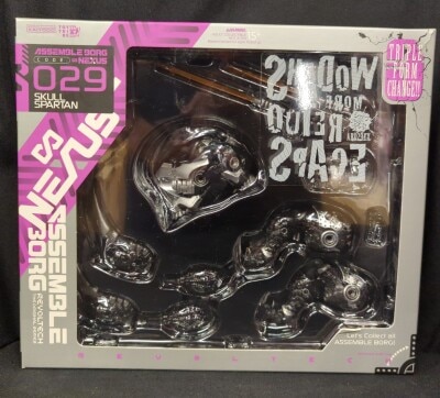 Kaiyodo Assemble Borg ∞NEXUS Skull Spartan `Shadows from Outer Space` 029EX