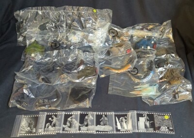 Bandai Godzilla complete works 2nd normal 7 Type Set รูปภาพ 1