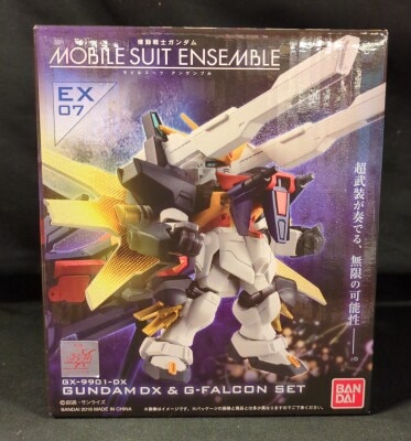 Bandai MOBILE SUIT ENSEMBLE After War Gundam X Gundam DX and G Falcon set EX07