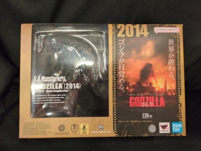 Bandai S.H.MonsterArts Godzilla (2014) -Movie Graphic Plus-