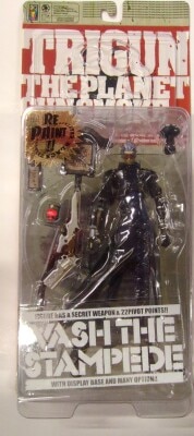 Kaiyodo XEBEC Vash the Stampede Repainted Sinister Black Ver.