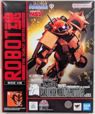Bandai Spirits - The Robot Spirits<side ms=""> Mobile Suit Gundam MSV MS-06RP Prototype High Mobility Type Zaku ver. ANIME SP </side> 图片 1