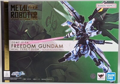 BANDAI SPIRITS METAL ROBOT Mobile Suit Gundam SEED DESTINY Freedom Gundam (Real Type Color)