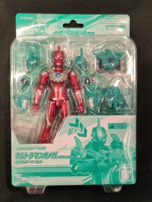 Bandai Ultra Action Figure Ultraman Omega metallic Color ver. & Gamedon Armor Set hình ảnh 1