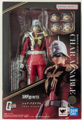 Bandai Spirits SHFiguarts Mobile Suit Gundam Char Aznable 图片 1