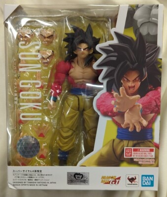 BANDAISPIRITS/BANDAINAMCO SHFiguarts Dragon Ball GT Super-Saiyan 4 Son Goku Bandai Namco version รูปภาพ 1