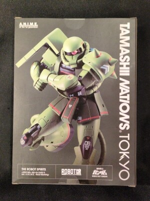 Bandai Spirits - The Robot Spirits<side ms=""> Mobile Suit Gundam MS-06 Mass-Produced Zaku ver. ANIME Real Marking </side>