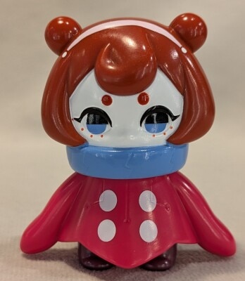MEDICOMTOY VAG series SPECIAL HAKURO Denshikodako Cyborg 009 60th Anniversary ver. Red Hair x Pink