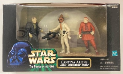 HASBRO FIGURES CANTINA ALIENS 3.5 Inch