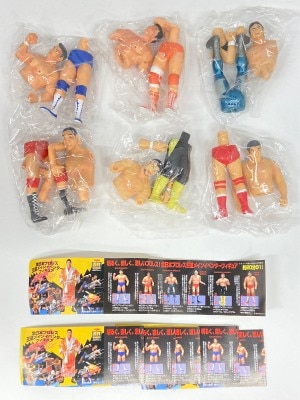 Yujin All Japan Pro Wrestling Royal Road Main Eventer Figure Normal 6 Type Set