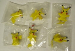 Kitan Club PUTITTO Pikachu Pocket Monsters Complete 6 Type Set PUTITTO Pikachu